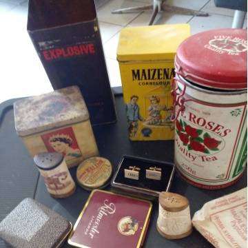 Vintage Tins And Other Antique Collectables - Selling as a lot