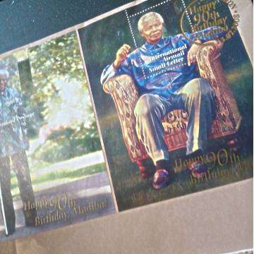 Mandela Coins And Ceremonail Stamps - See Photo's