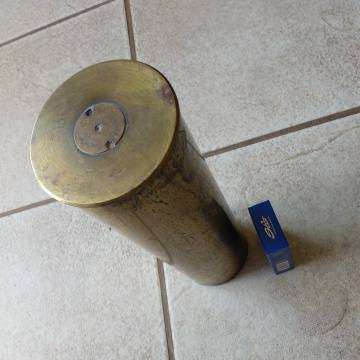 25 Pounder Brass Canon Shell - See Photo's