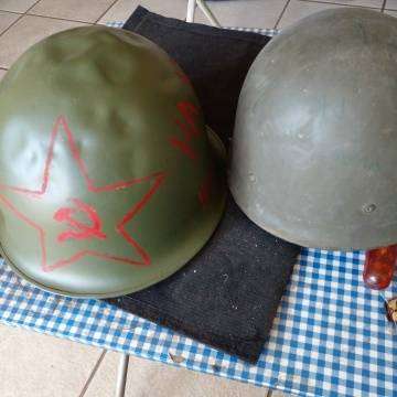 S.A.D.F Staaldak Brought Back From Angola With Hammer And Sickle - Russian Writing - See Description