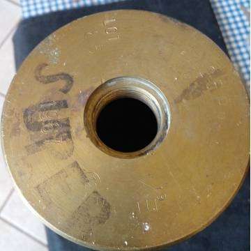 25 Pounder Brass Canon Shell - See Photo's - 29cm In Length