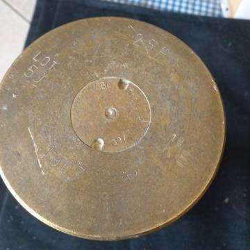 Border War Period - 25 Pounder - Brass Shell