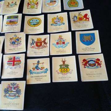 S.A Sigarette Cards  Plus Minus 100 Years, Scools, University And Cities Amblems - Very Scares