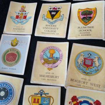S.A Sigarette Cards  Plus Minus 100 Years, Scools, University And Cities Amblems - Very Scares