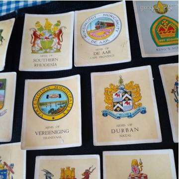 S.A Sigarette Cards  Plus Minus 100 Years, Scools, University And Cities Amblems - Very Scares