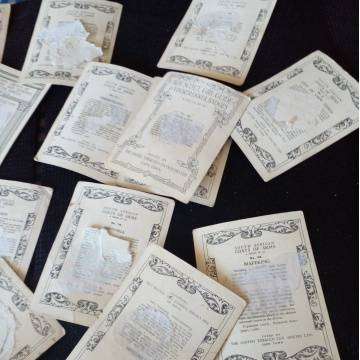 S.A Sigarette Cards  Plus Minus 100 Years, Scools, University And Cities Amblems - Very Scares