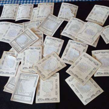 S.A Sigarette Cards  Plus Minus 100 Years, Scools, University And Cities Amblems - Very Scares