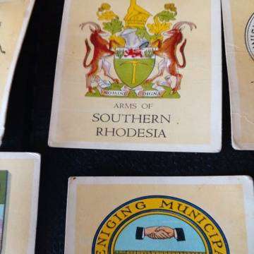 S.A Sigarette Cards  Plus Minus 100 Years, Scools, University And Cities Amblems - Very Scares