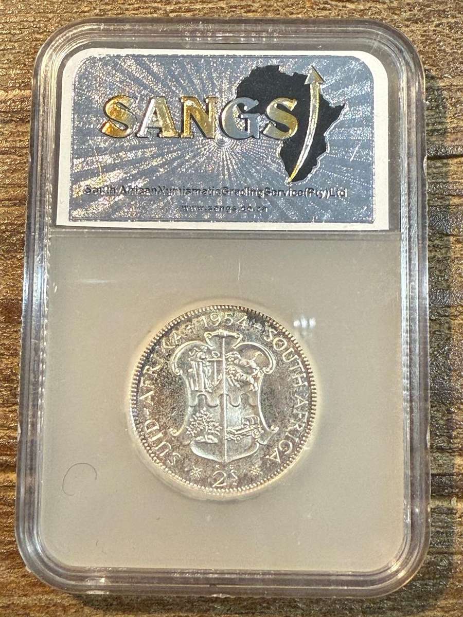 1954 2 Shilling *** SANGS - PF65