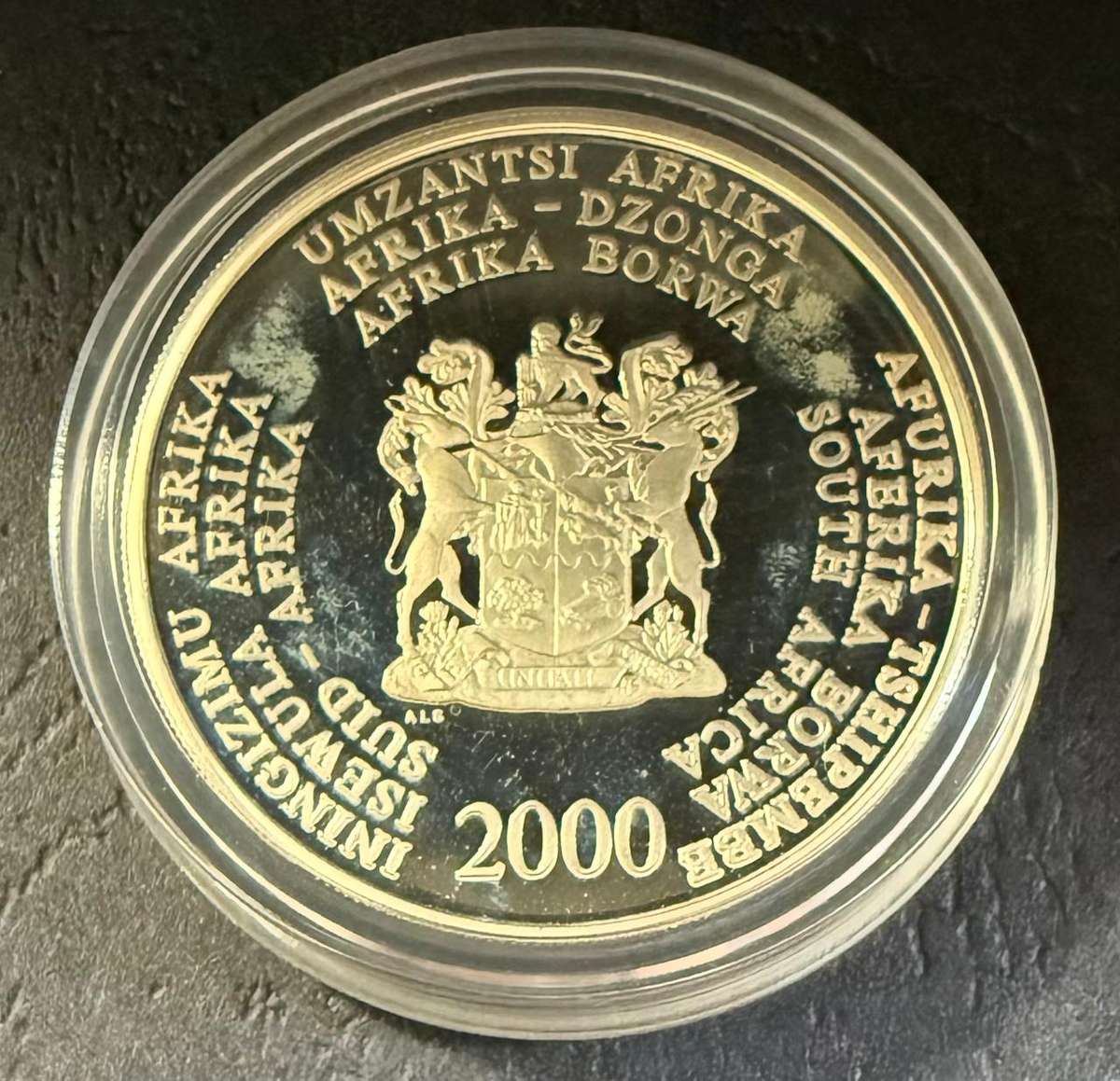 SILVER 1 OUNCE - Silver Proof R2 - The Common Octopus - Mintage 3344