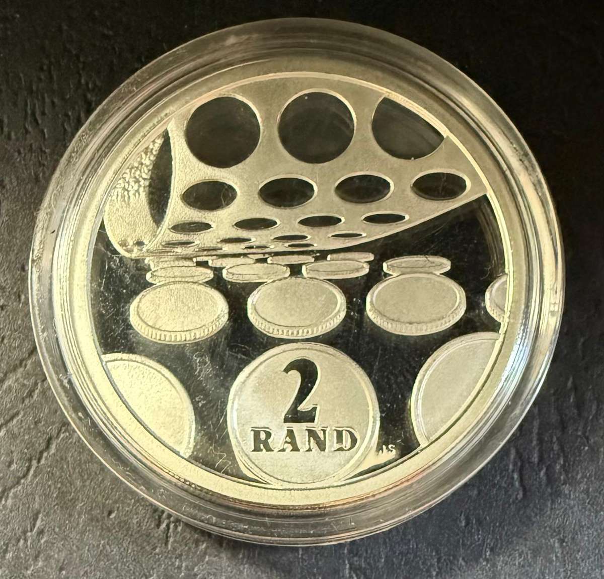 SILVER 1 OUNCE - Silver Proof R2 Coin Technology - Mintage 6688