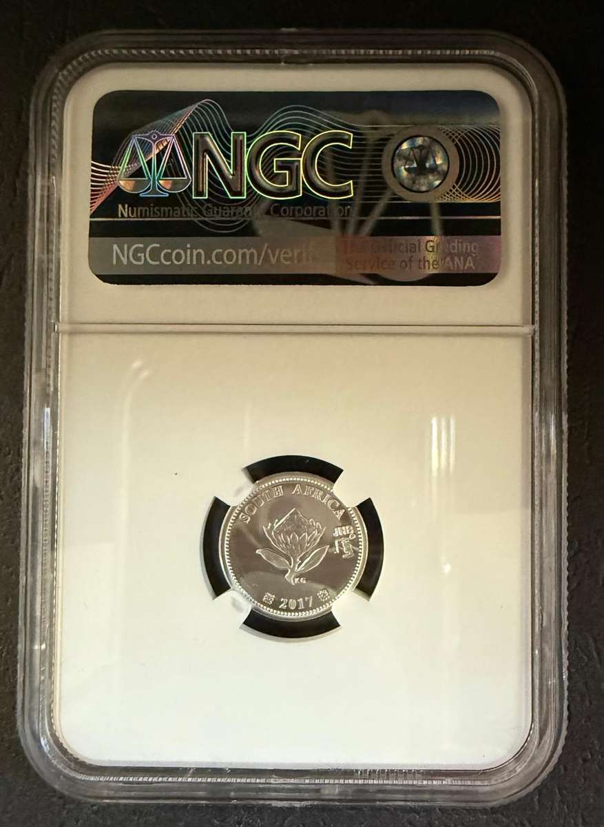 2017 Heart Transplant - Flypress JHB Coin Show *** Silver 2.5C - PF70 UC