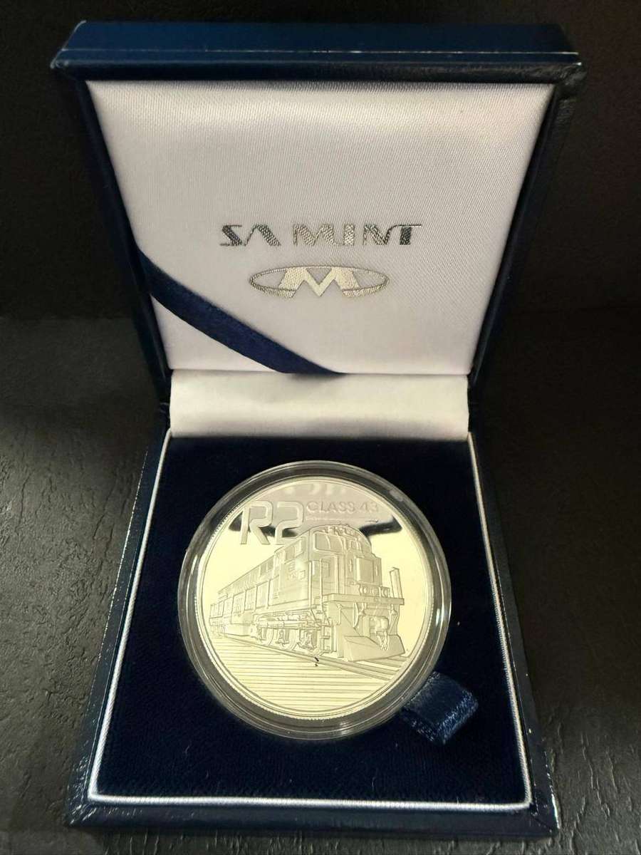 SILVER 1 OUNCE - 2013 Silver Proof R2 - Diesel Electric Locomotive