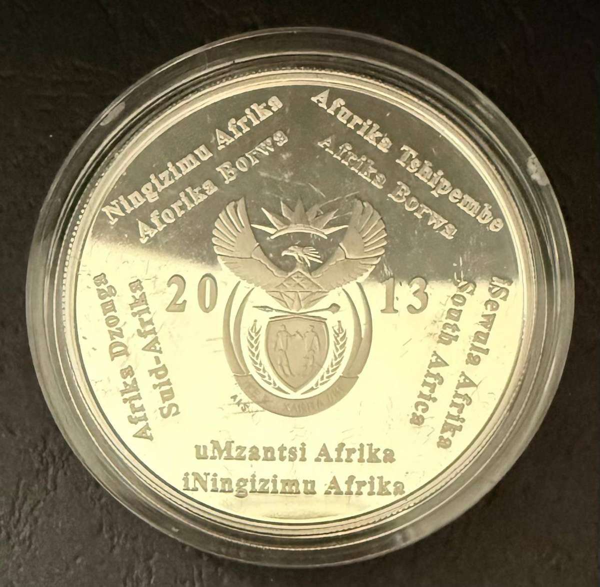 SILVER 1 OUNCE - 2013 Silver Proof R2 - Diesel Electric Locomotive