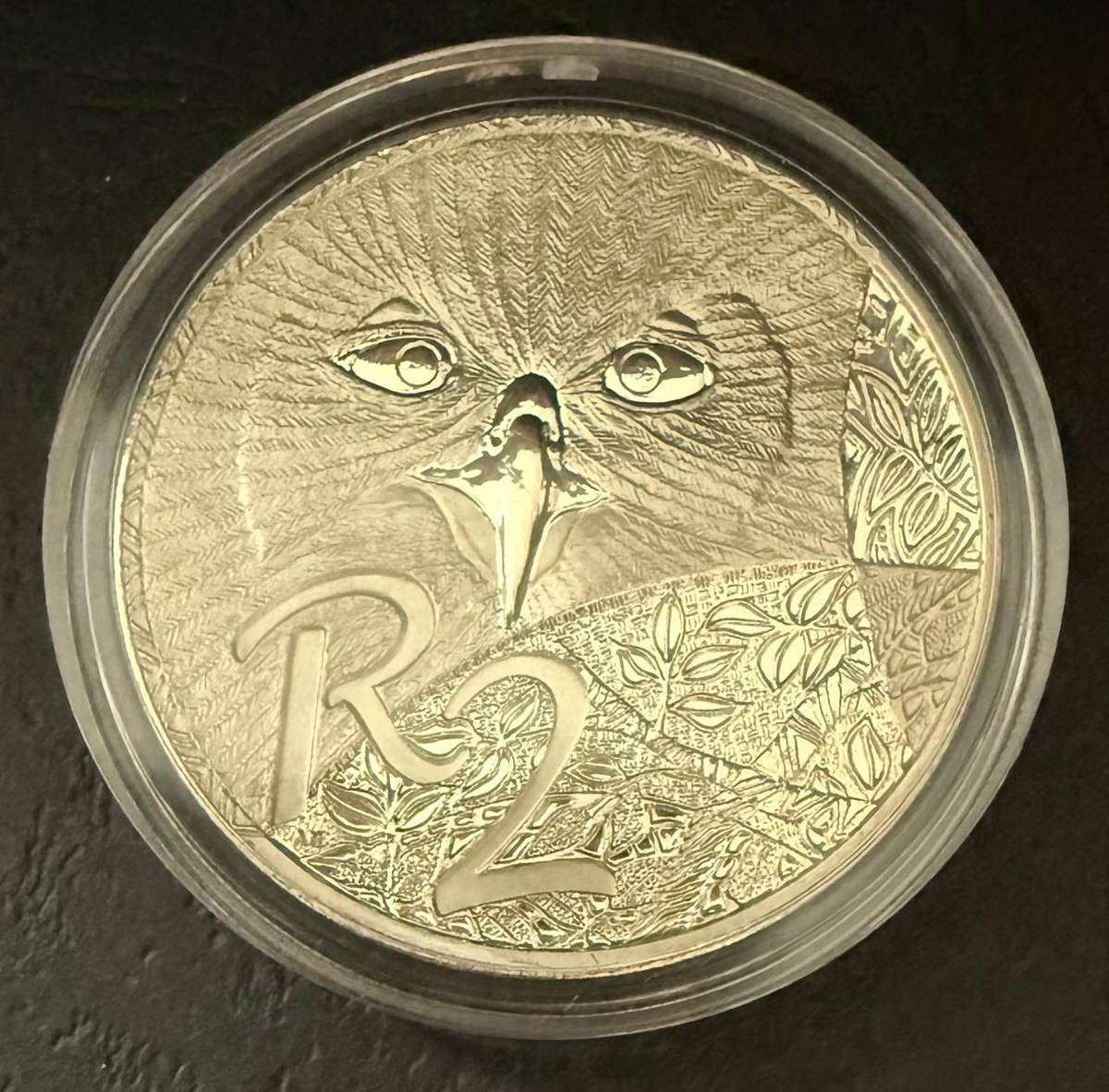 SILVER 1 OUNCE - Silver Proof R2 The African Owl - Low Mintage 1752