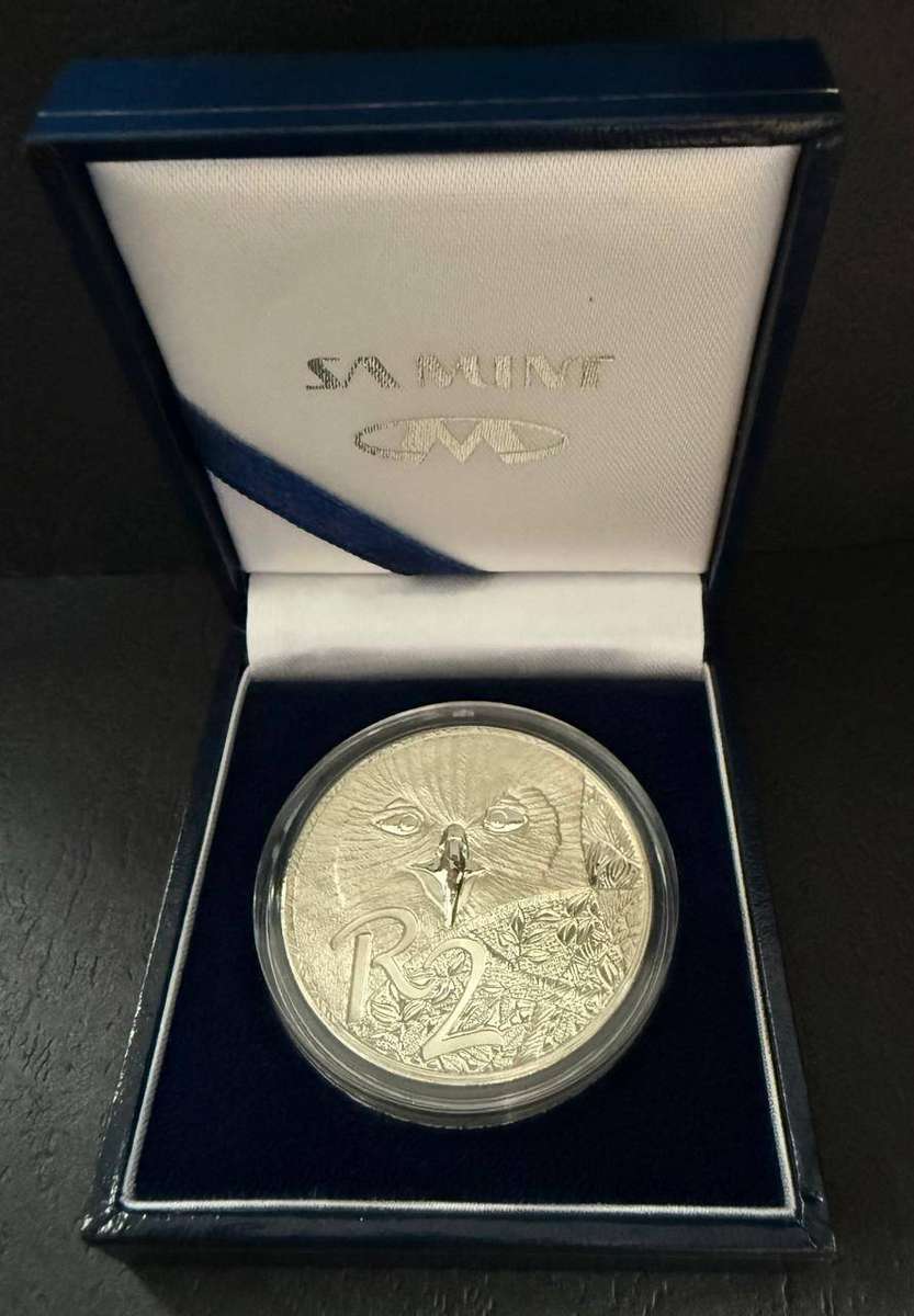 SILVER 1 OUNCE - Silver Proof R2 The African Owl - Low Mintage 1752