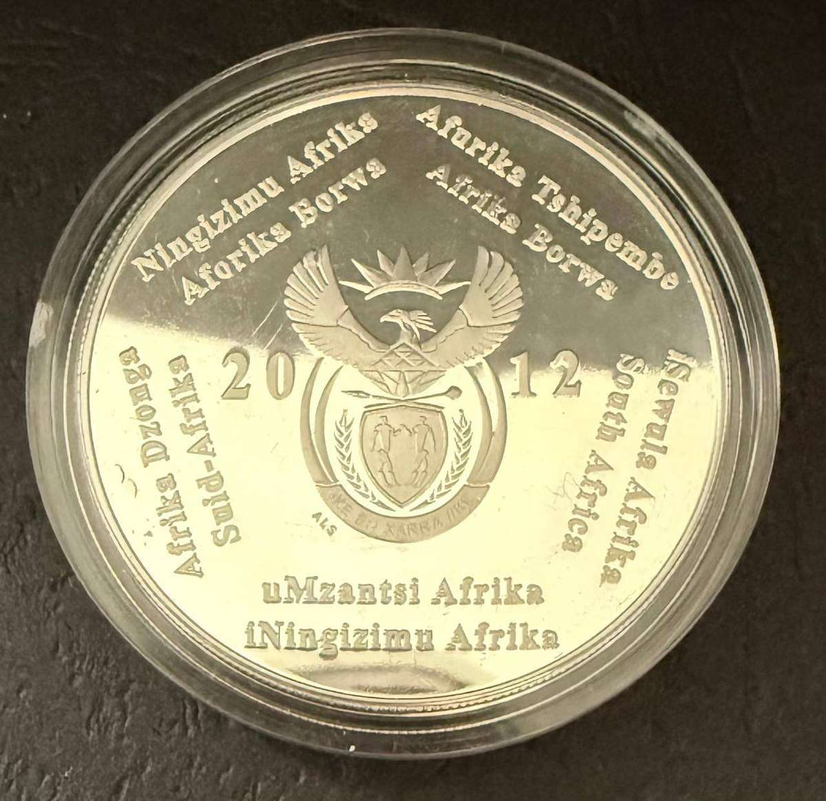 2012 Gautrain *** Sterling Silver R2 - 1 Ounce Proof - in original SAM box - with COA