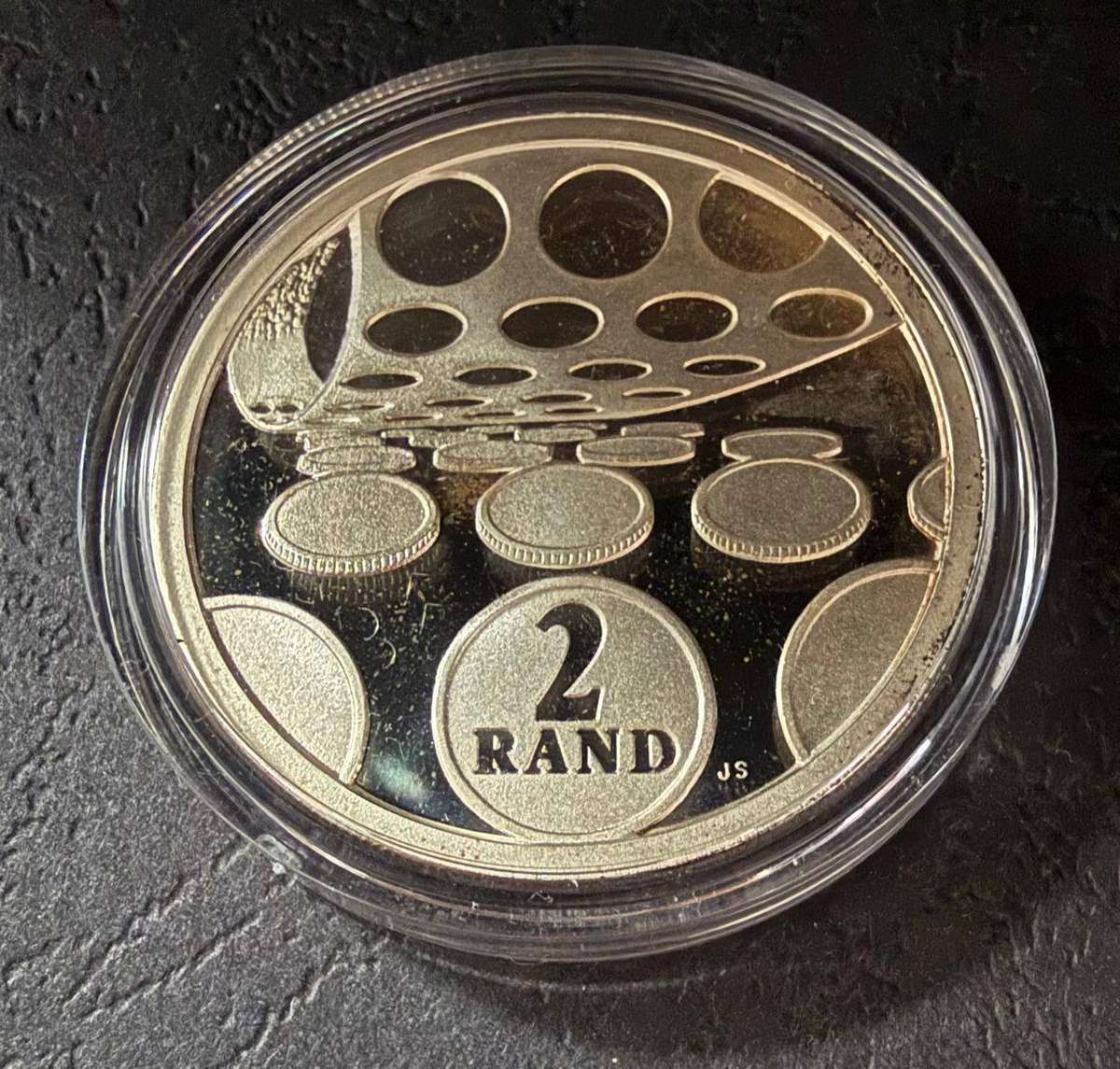 SILVER 1 OUNCE - Silver Proof R2 Coin Technology - Mintage 6688