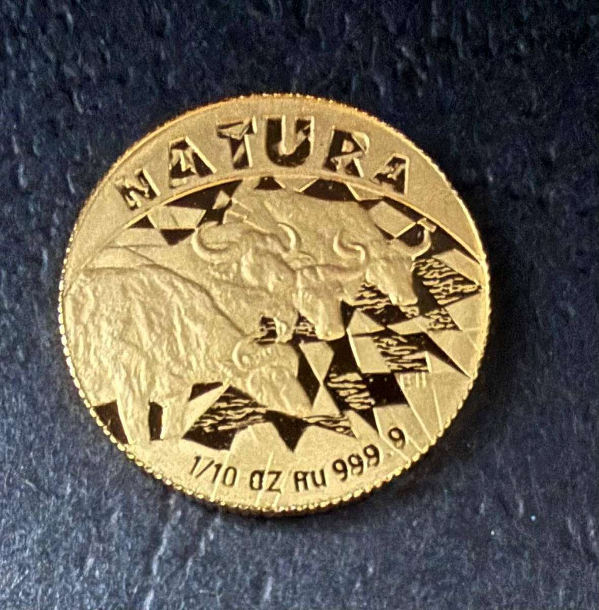 Gold 24ct Tenth oz R10 - Natura Proof Coin - The Buffalo 1997