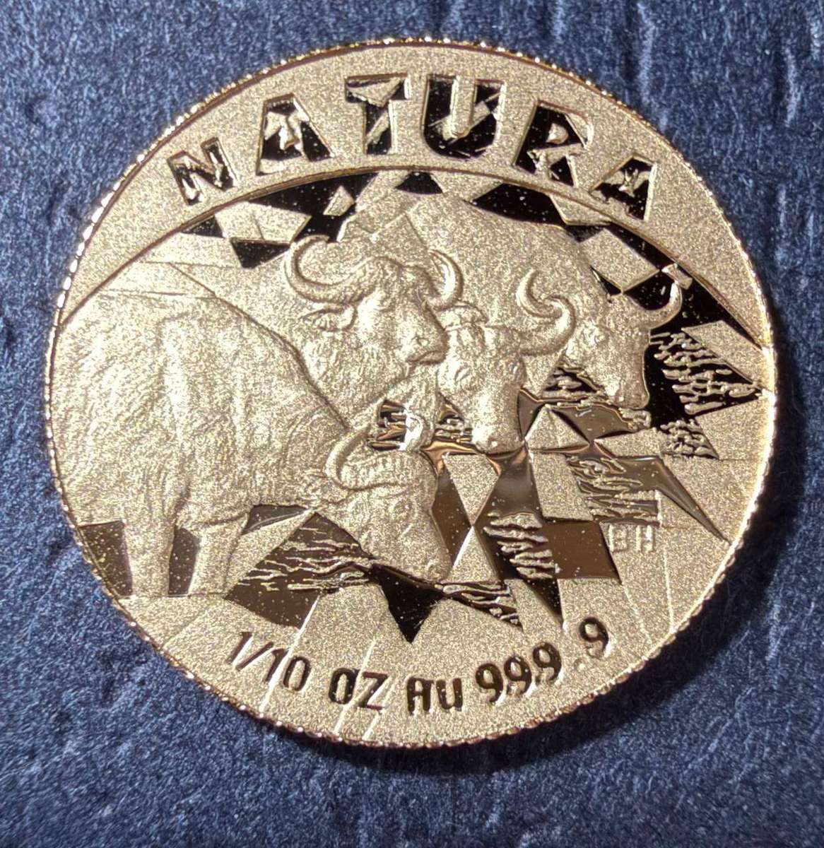 Gold 24ct Tenth oz R10 - Natura Proof Coin - The Buffalo 1997