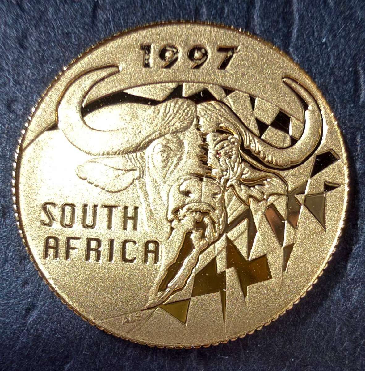 Gold 24ct Tenth oz R10 - Natura Proof Coin - The Buffalo 1997