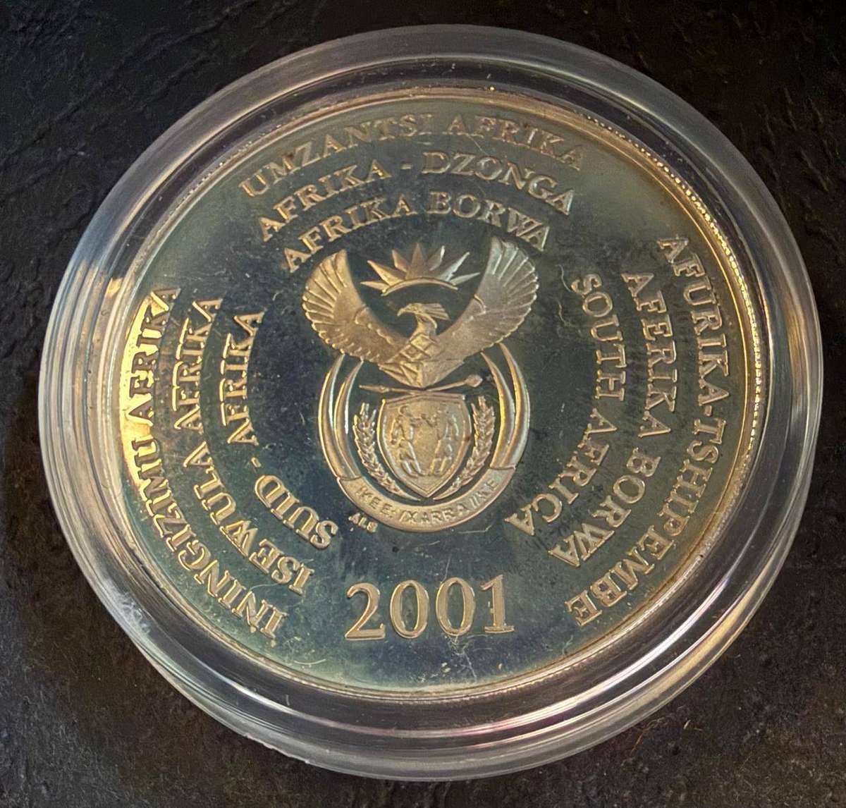 SILVER 1 OUNCE - Silver Proof R2 DOLPHINS - Mintage 2987