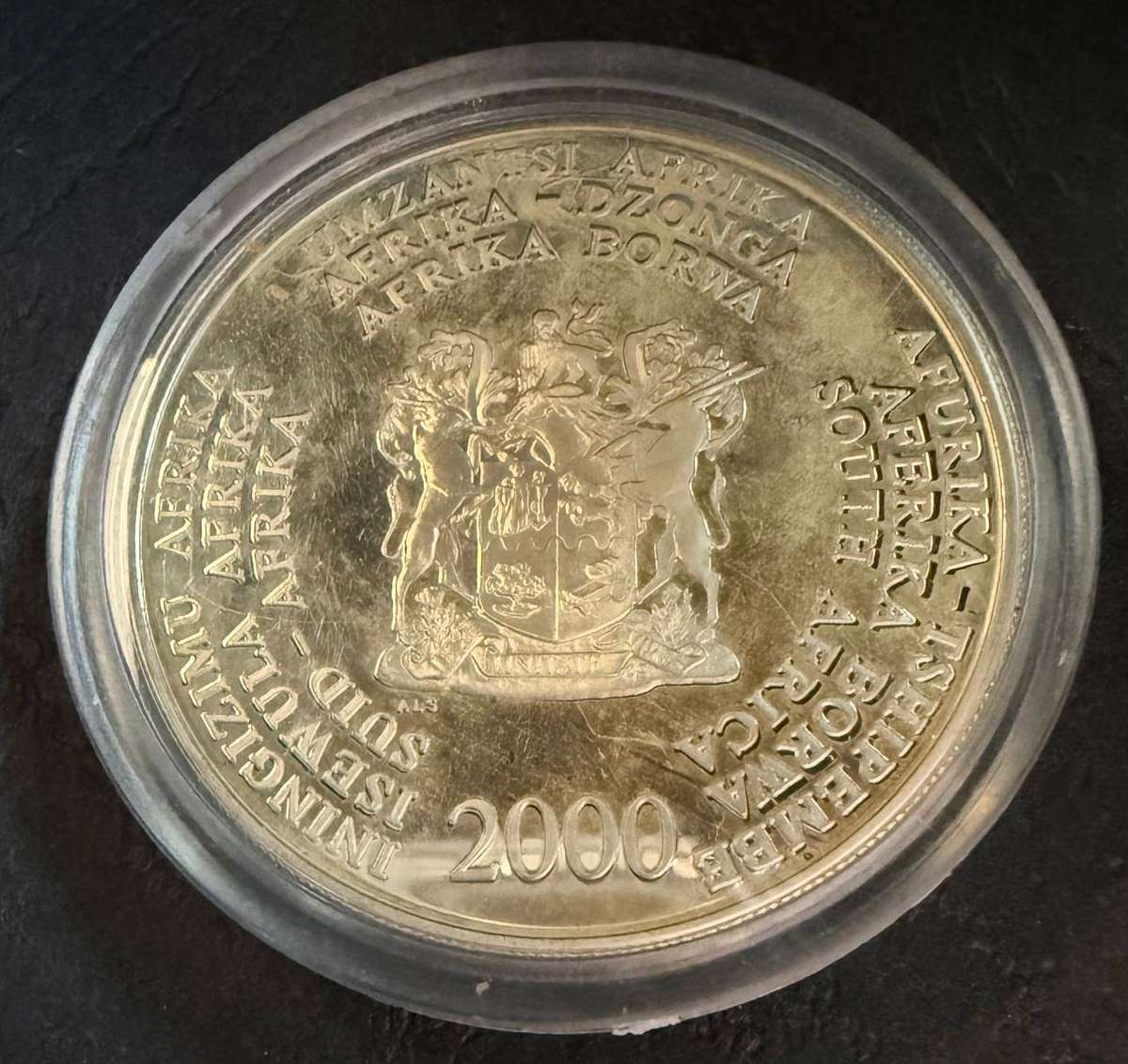 SILVER 1 OUNCE - Silver Proof R2 - The Common Octopus - Mintage 3344 - with COA