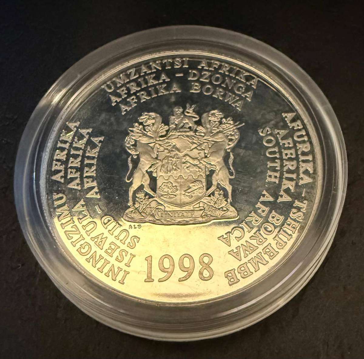 SILVER 1 OUNCE - Silver Proof R2 - Jackass Penguin - Mintage 2053