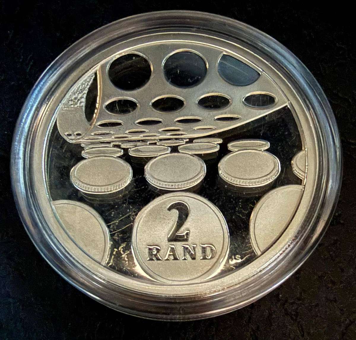 SILVER 1 OUNCE - Silver Proof R2 Coin Technology - Mintage 6688