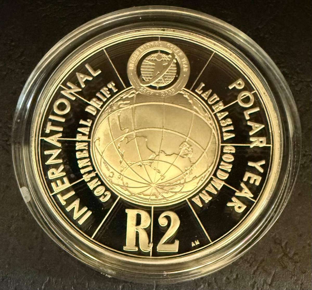 Silver R2 Crown & 2.5c Tickey - 2007 Set - International Polar Year + silver pendant - Mintage 538