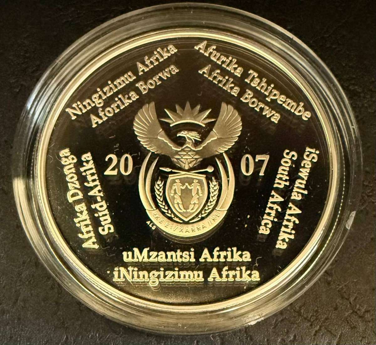 Silver R2 Crown & 2.5c Tickey - 2007 Set - International Polar Year + silver pendant - Mintage 538