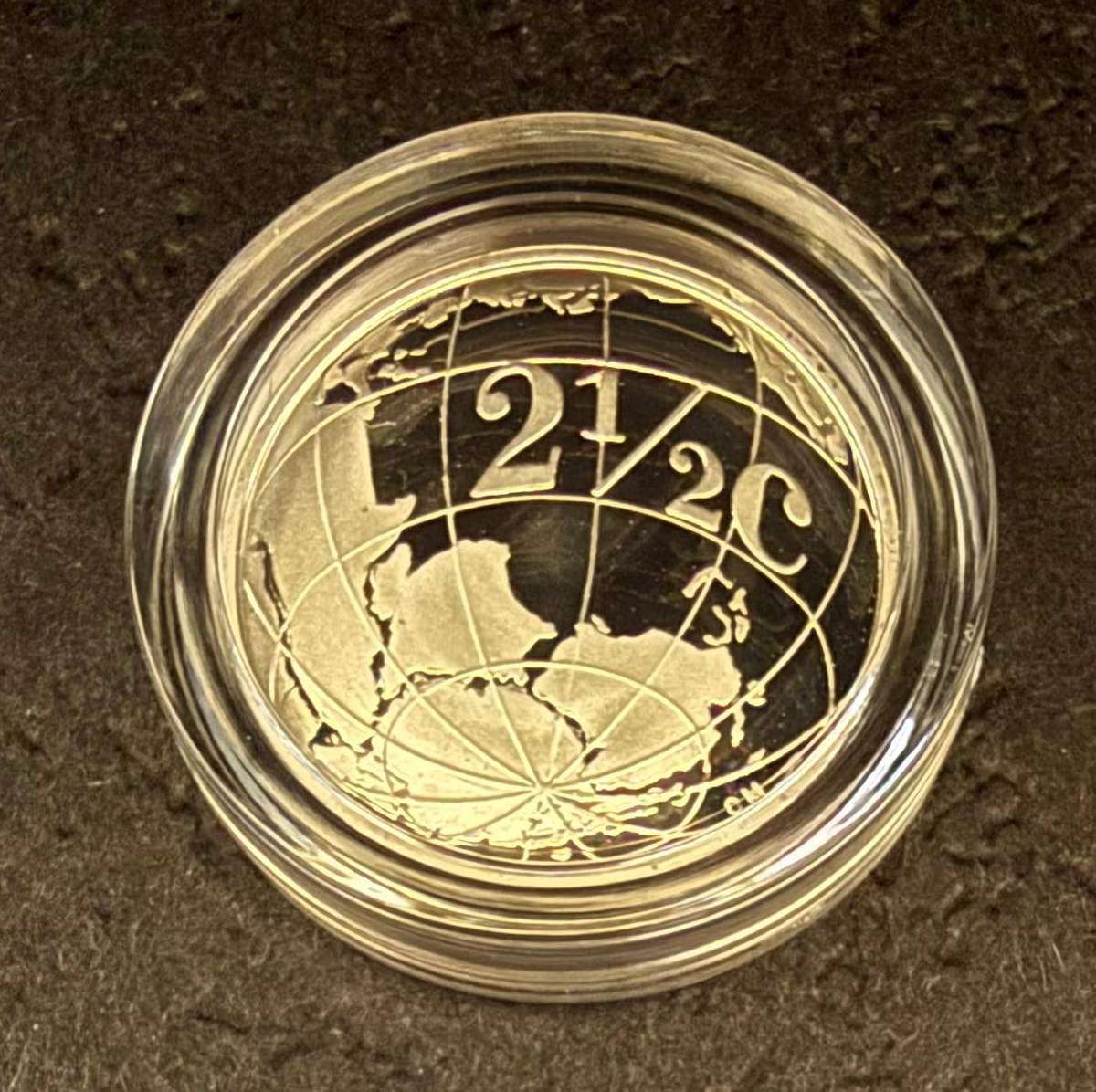 Silver R2 Crown & 2.5c Tickey - 2007 Set - International Polar Year + silver pendant - Mintage 538