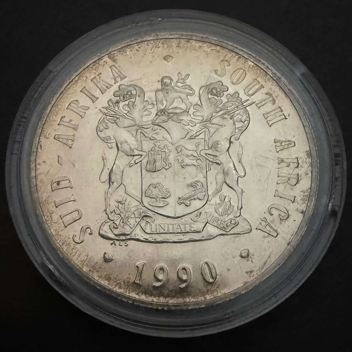 Silver R1 Proof - 1990 - encapsulated - .925 Silver