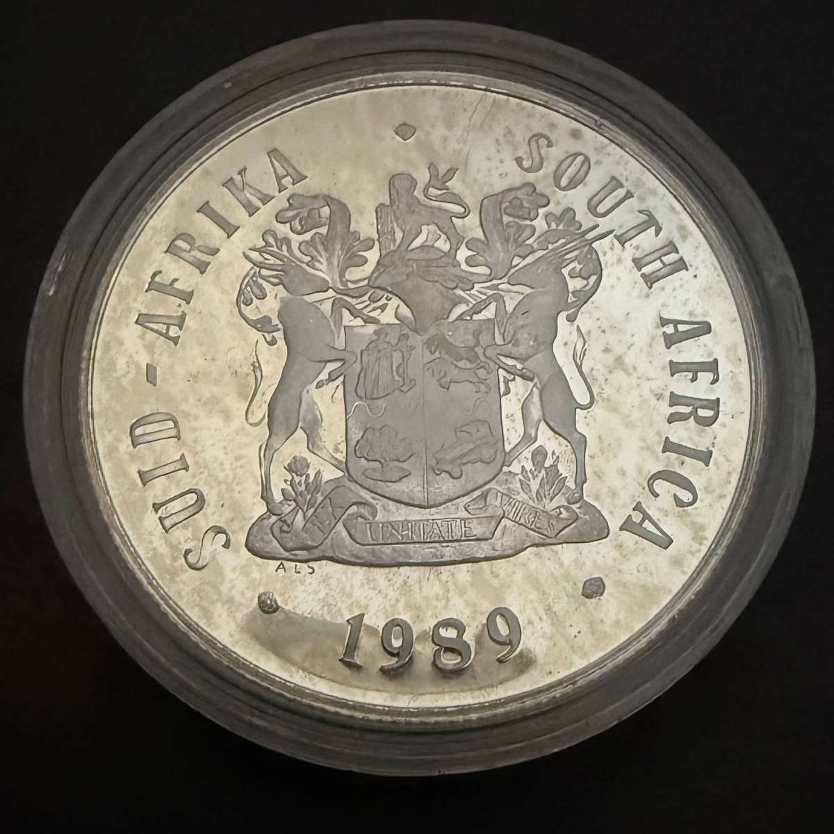 Silver R1 Proof - 1989 - encapsulated