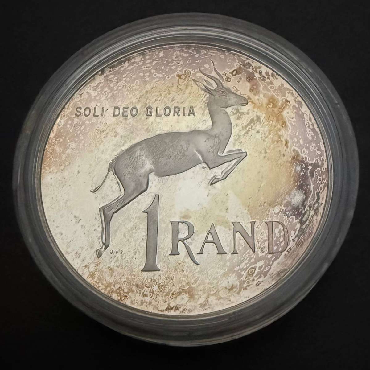 Silver R1 Proof - 1989 - encapsulated