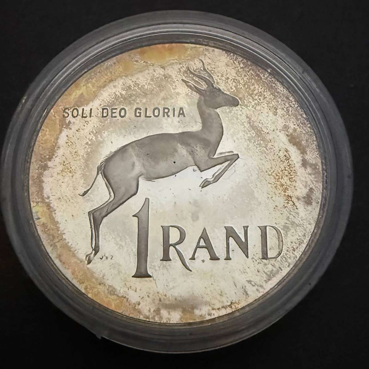 Silver R1 Proof - 1989 - encapsulated