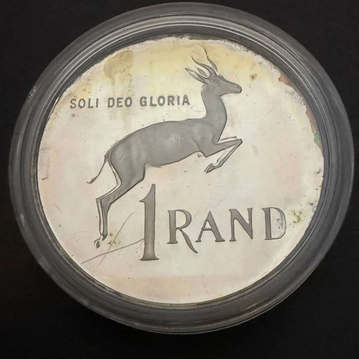Silver R1 Proof - 1990 - encapsulated - .925 Silver