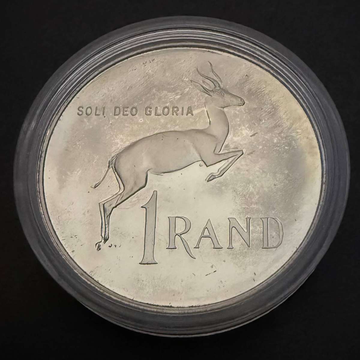 Silver R1 Proof - 1990 - encapsulated - .925 Silver
