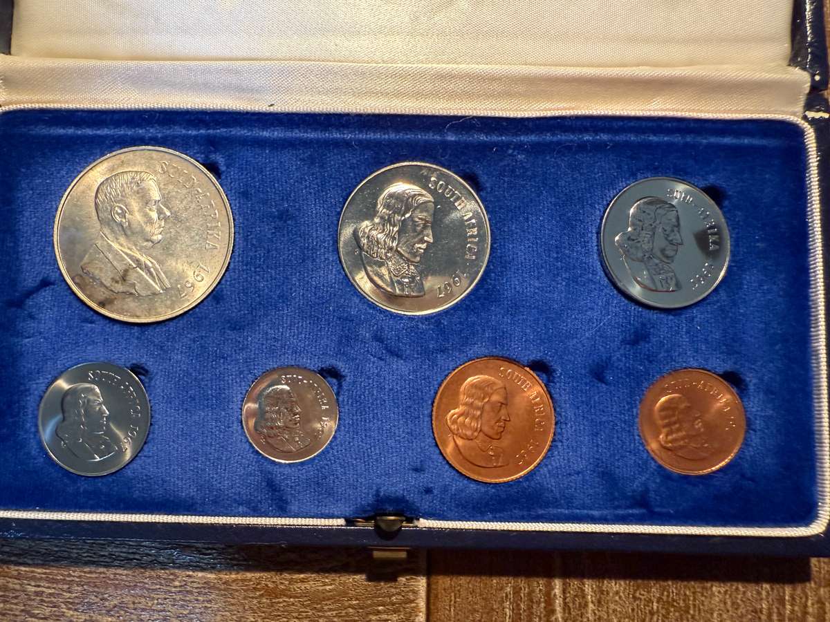 1967 Short proof set- as per pictures