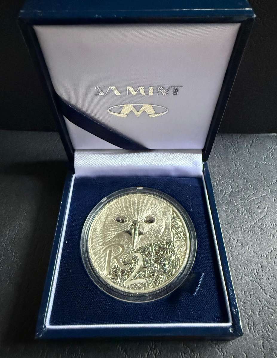 SILVER 1 OUNCE - Silver Proof R2 The African Owl - Low Mintage 1752