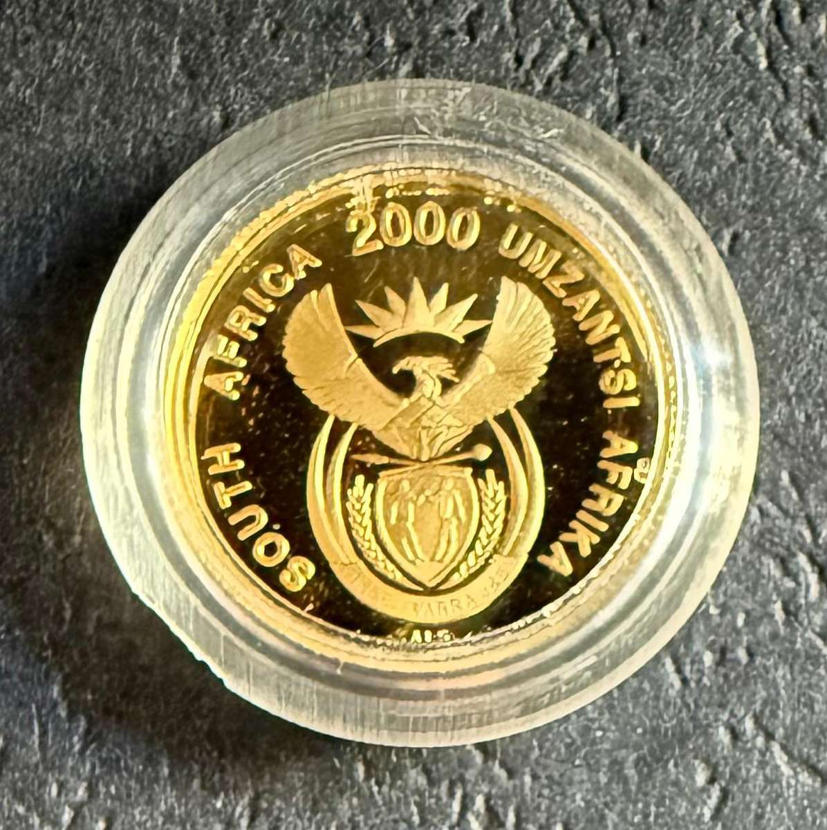 Gold R1 Proof 1/10 ounce - The Xhosa Nation Coat of Arms Combination Set - Low Mintage of only 258