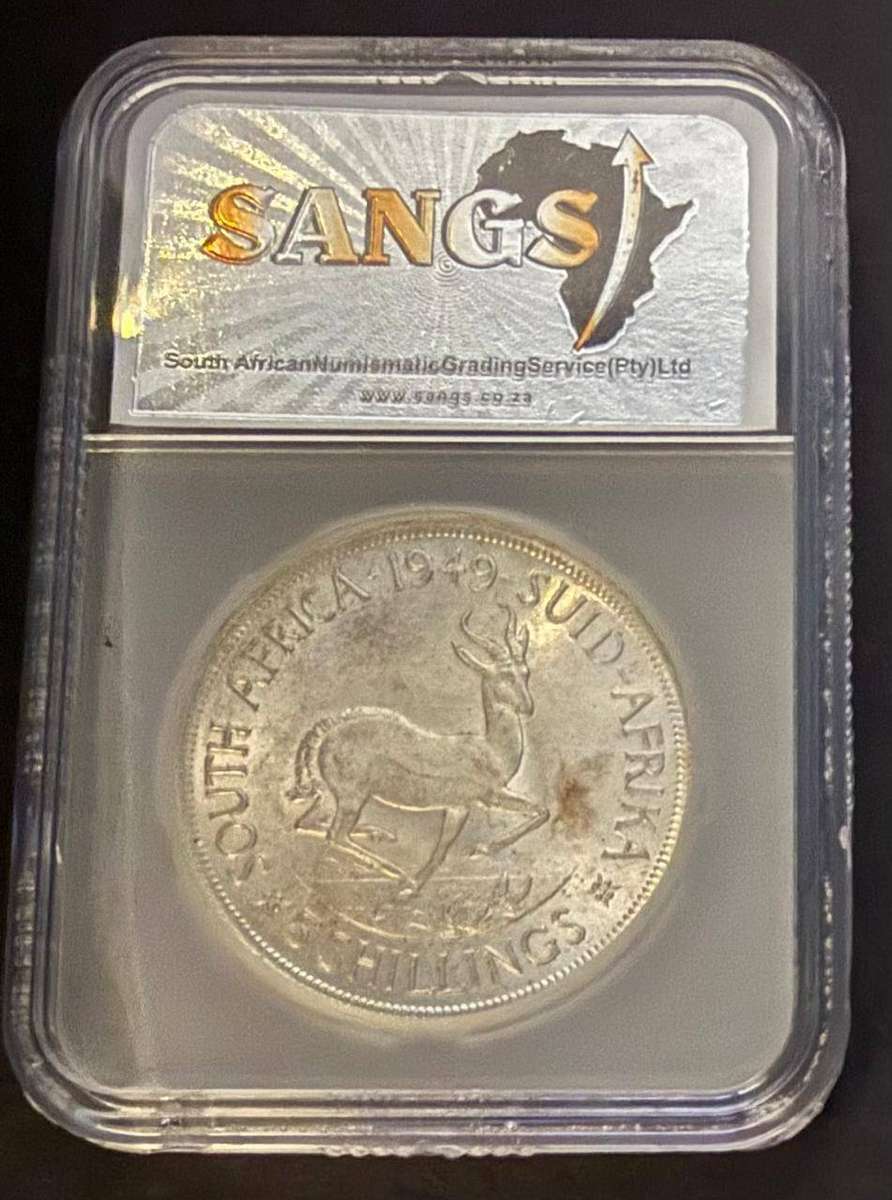 Silver 1949 Crown - 5 Shillings *** Brilliant Unc *** MS64