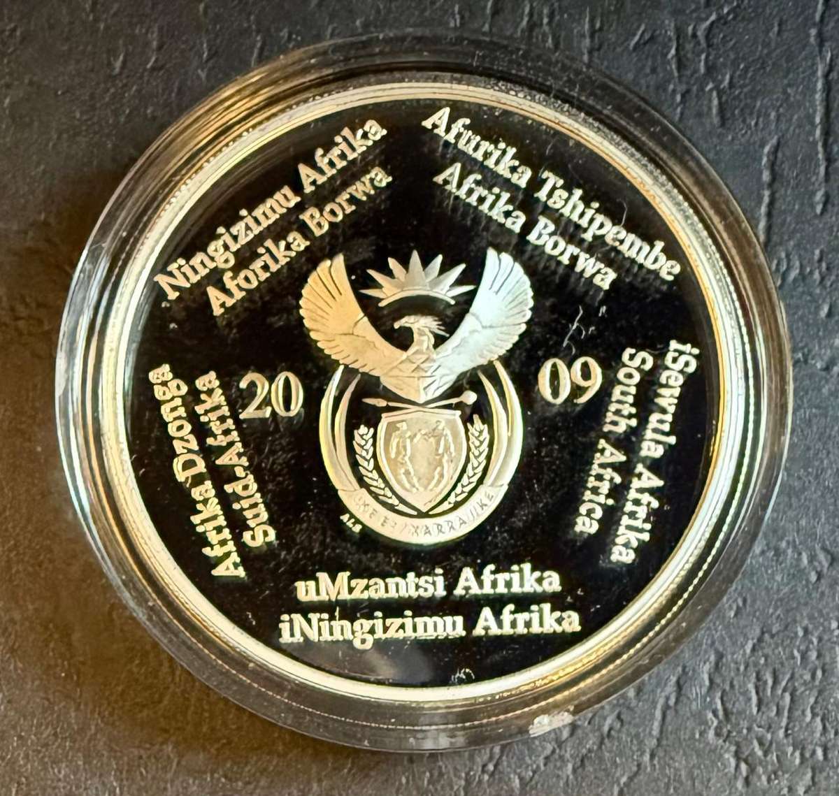 Silver R2 Crown and 2.5c Tickey - 2009 MARITIME Set - DROMMEDARIS / SAÕ GABRIEL + silver miniature