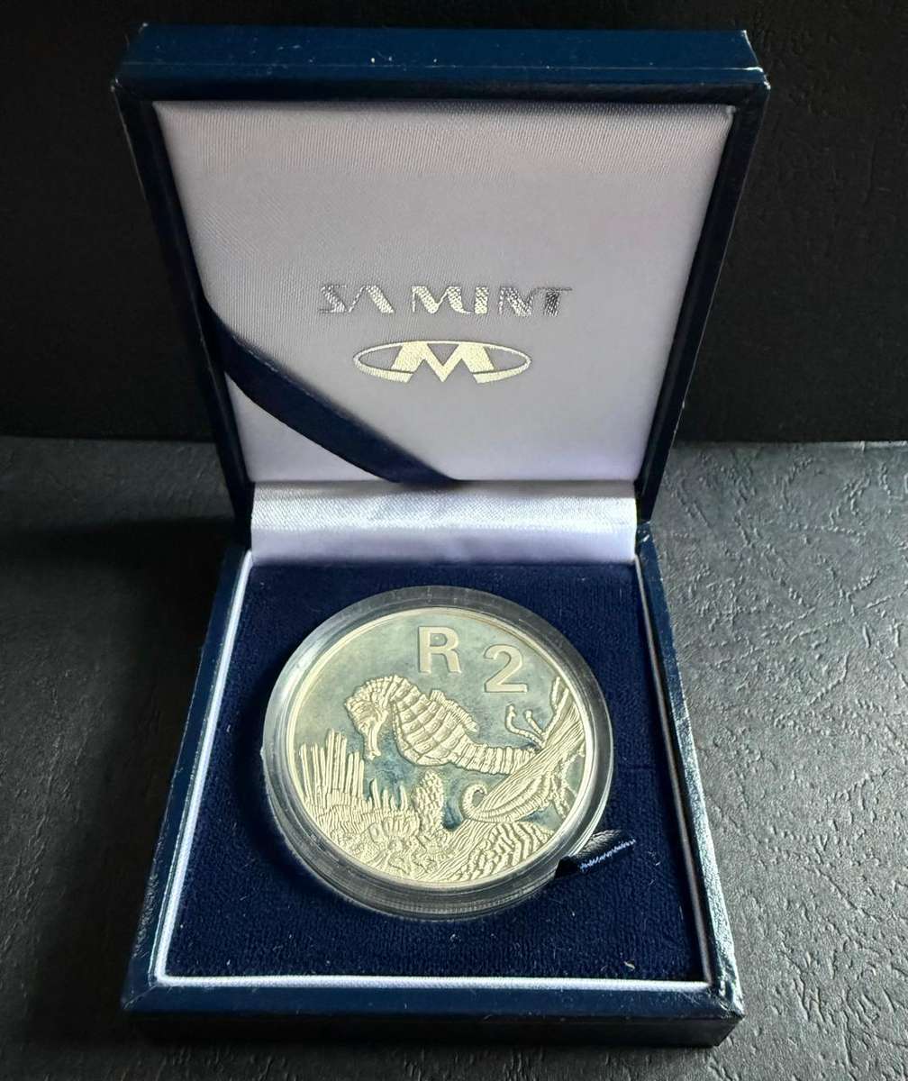 SILVER 1 OUNCE - Silver Proof R2 Seahorse - Mintage 3000