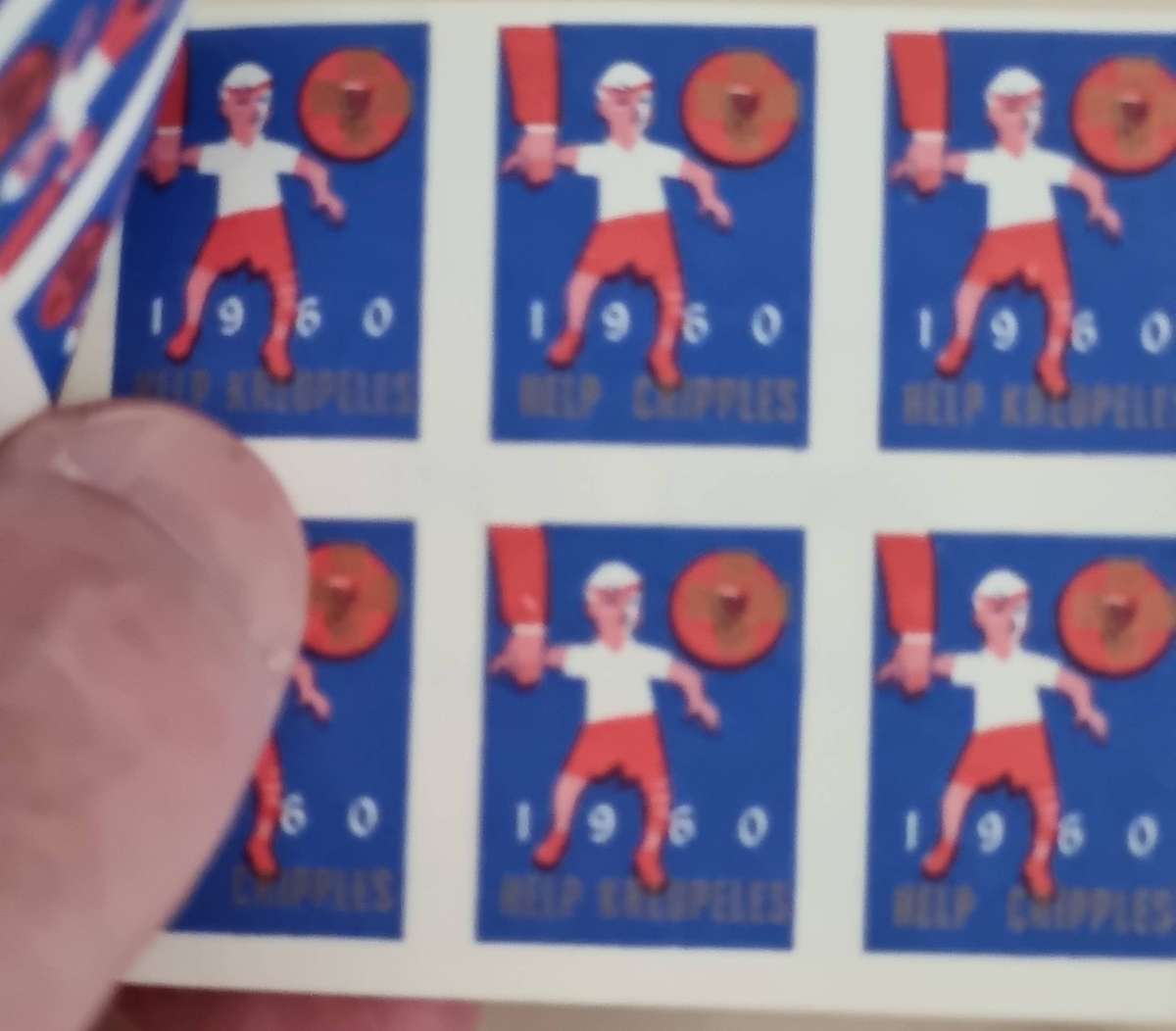 Union of South Africa ,Four "Cripples" Cinderella charity stamp booklets from the 1950s and 1960s