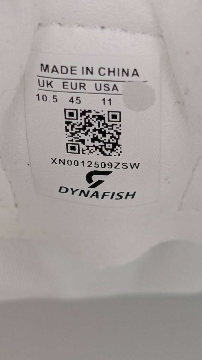 Dynafish Xiaonian Men's UK 10.5 (White)