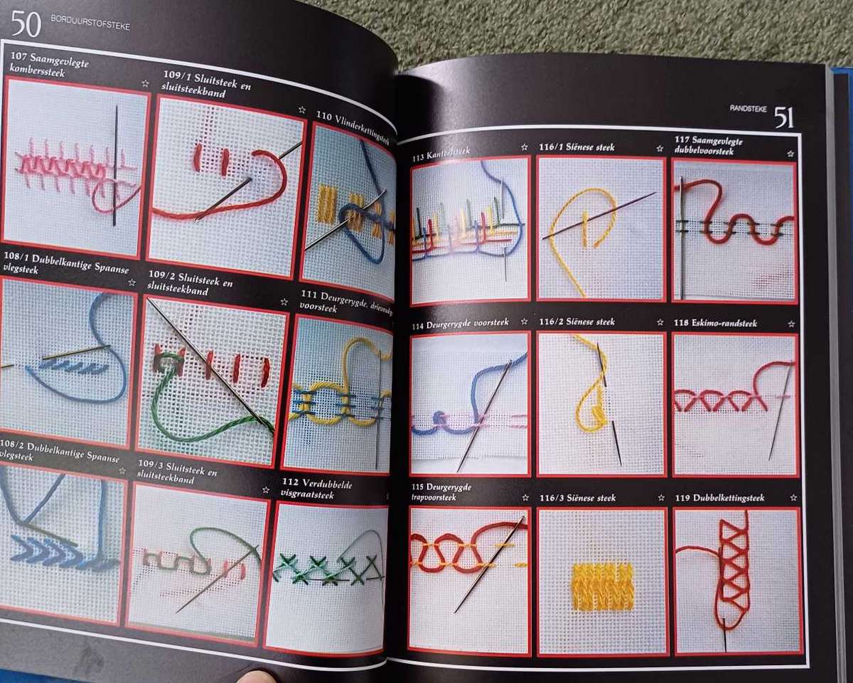 Borduursteke vir Suid-Afrika