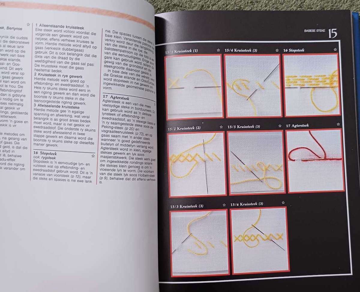 Borduursteke vir Suid-Afrika