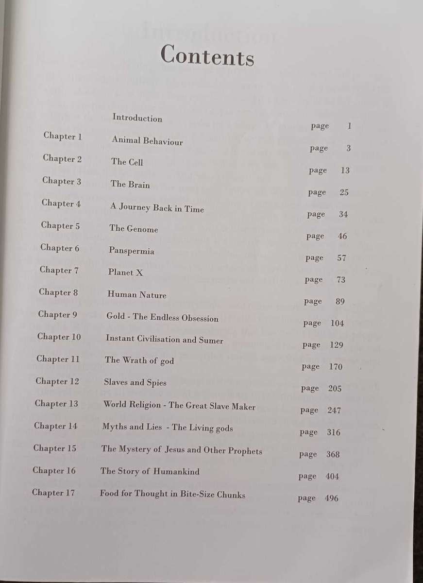 Slave Species of god