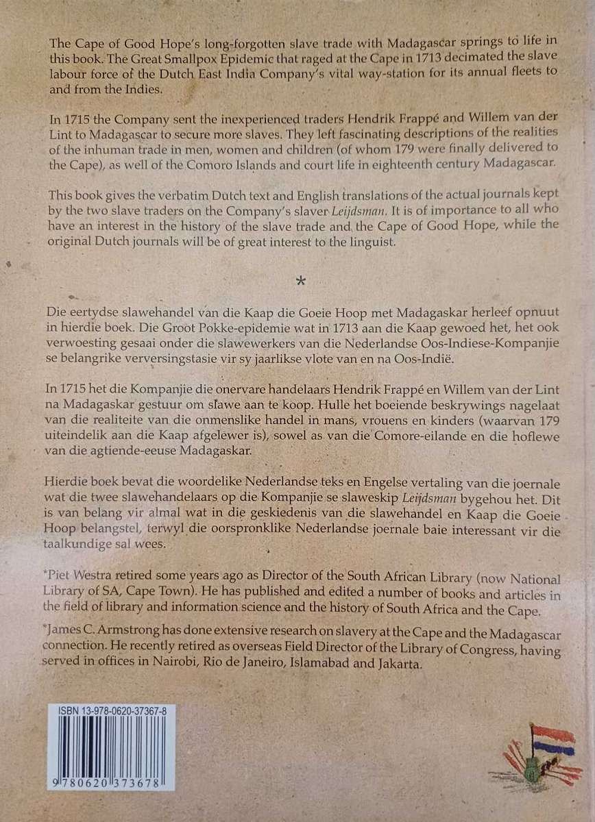 Slave Trade with Madagascar.